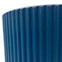 Macetero ranurado petróleo 14cm