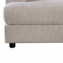 Sofá seccional izquierdo Saona beige