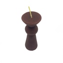 Vela nórdica café 13,5cm