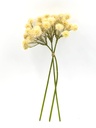 Ramo Pompones Artificial Beige 31cm