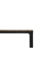 Juego comedor terraza 6 sillas Ely gris oscuro