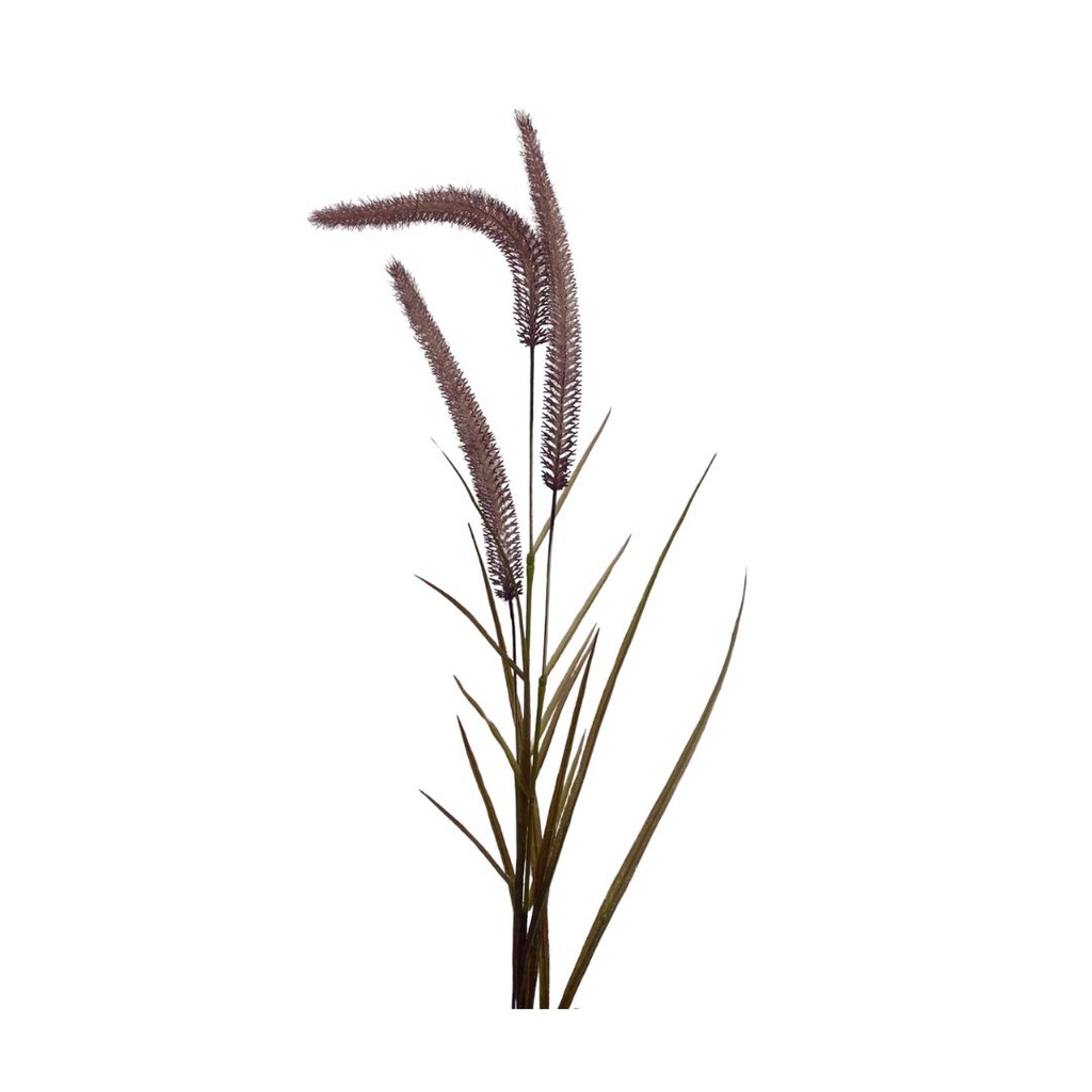 Pasto artificial burdeo 85cm