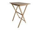 Mesa lateral bambú 60x40cm