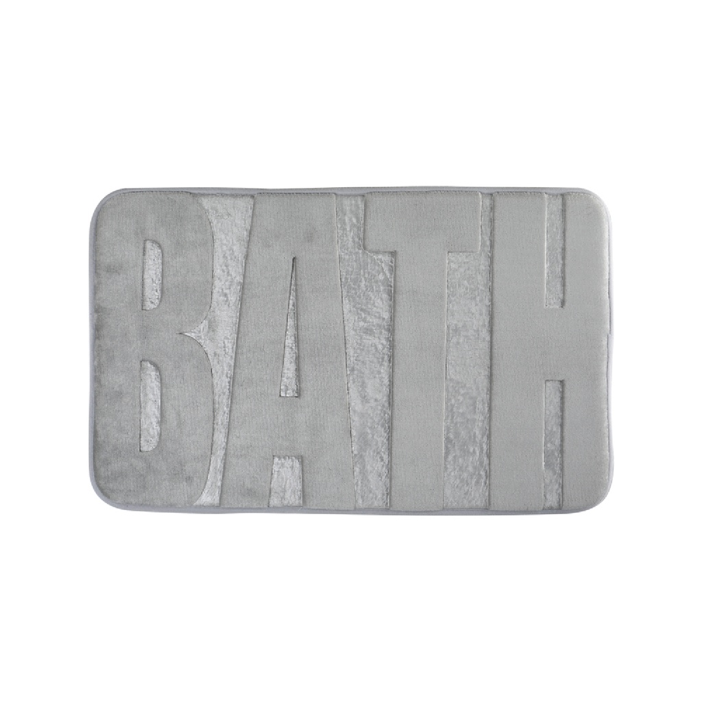 Piso de baño Bath gris 75x45cm
