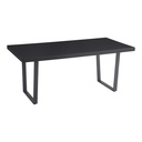 Mesa comedor 6 puestos Marcelo negro